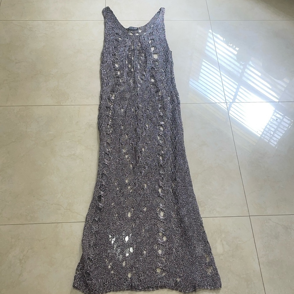 Women’s Metallic Beach Cover up